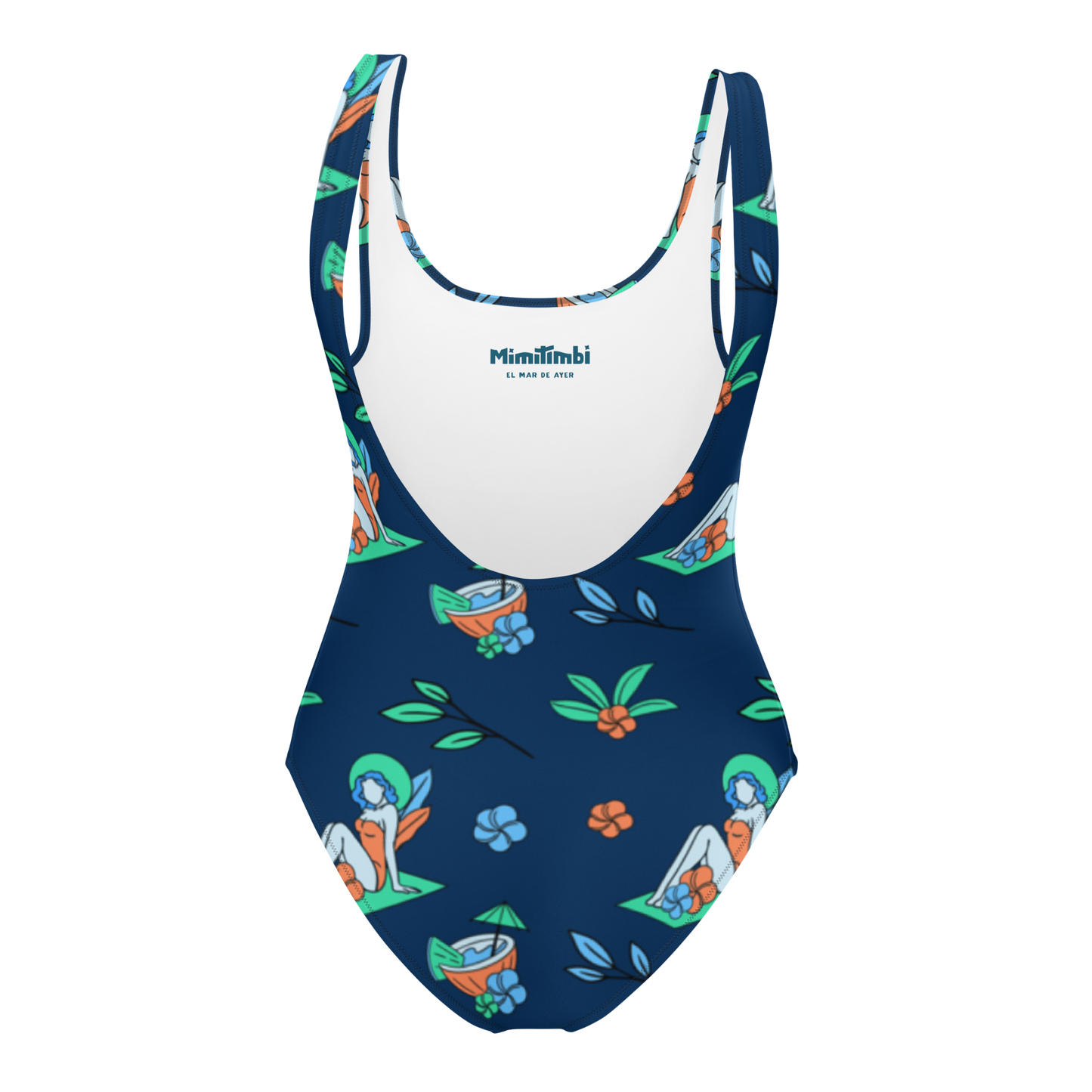 Bañador "Day Dream" en deep blue