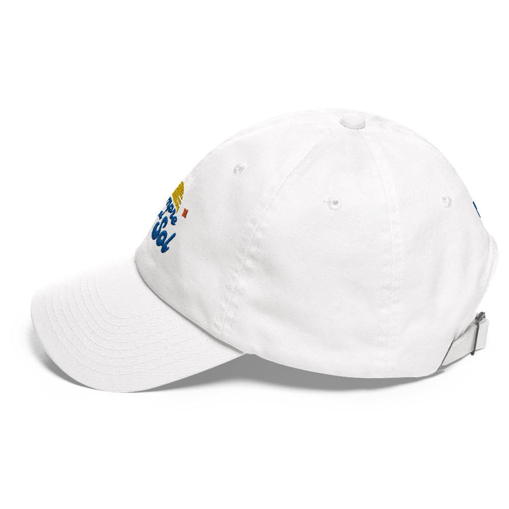 Gorra "Siempre sale el sol" en baby blue