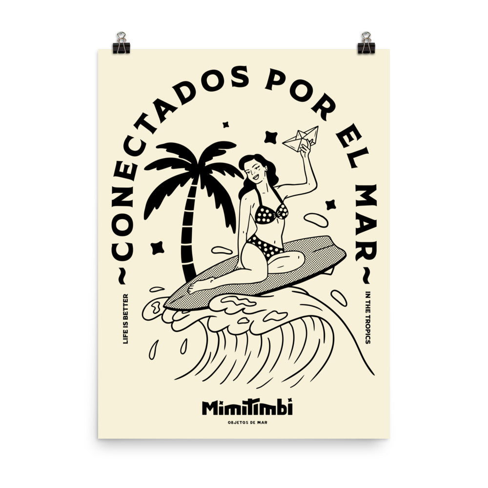 Print "Conectados por el mar"